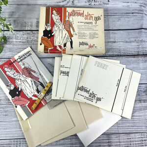 Vintage New Patterned After You Customizable Sewing Dress Clothing Pattern Women